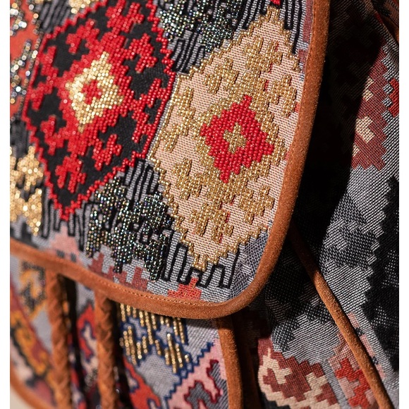 ❤️Adorable Ruggine Bordeaux Handmade Backpack - Picture 5 of 6